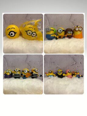 Minions Illuminations Despicable Me McDonalds Happy Meal Toy Lot (SKU: 189TO)